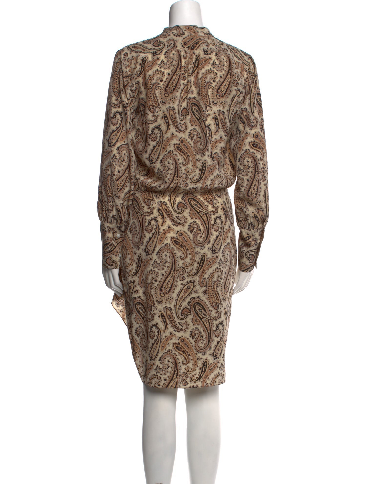 Nili Lotan Silk Knee-Length Dress